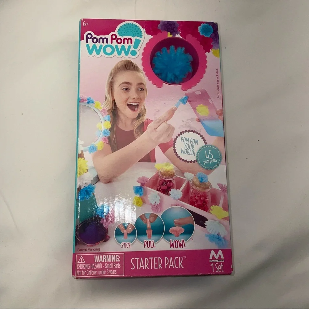 BNIB Pom Wow! Starter Pack craft kit